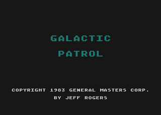 Atari GameBase Galactic_Patrol ALA_Software 1983