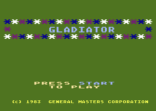 Atari GameBase Gladiator K-Tek_Software 1983