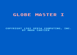 Atari GameBase Globe_Master_-_Side_A Versa_Computing 1982