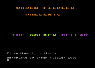 Atari GameBase Golden_Cellar,_The (No_Publisher) 1985