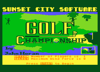 Atari GameBase Golf_Championship Sunset_City