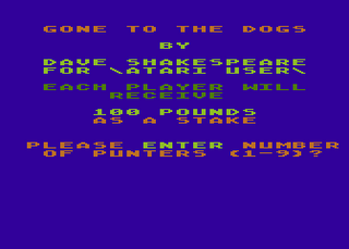 Atari GameBase Gone_To_The_Dogs Atari_User 1988