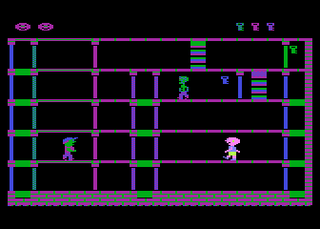 Atari GameBase Greenout Feelavision 1985