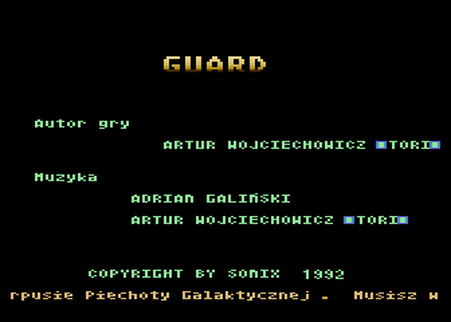 Atari GameBase Guard Sonix_Software 1992