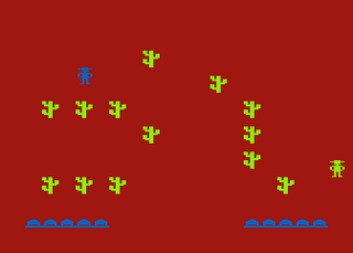 Atari GameBase Gunfight Robtek 1986