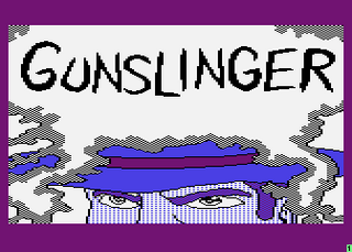 Atari GameBase Gunslinger Datasoft 1987