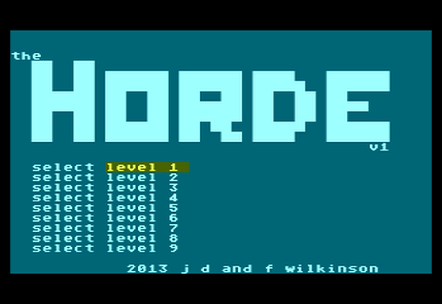 Atari GameBase Horde,_The 2013