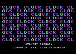 Atari GameBase Hickory_Dickory APX 1981