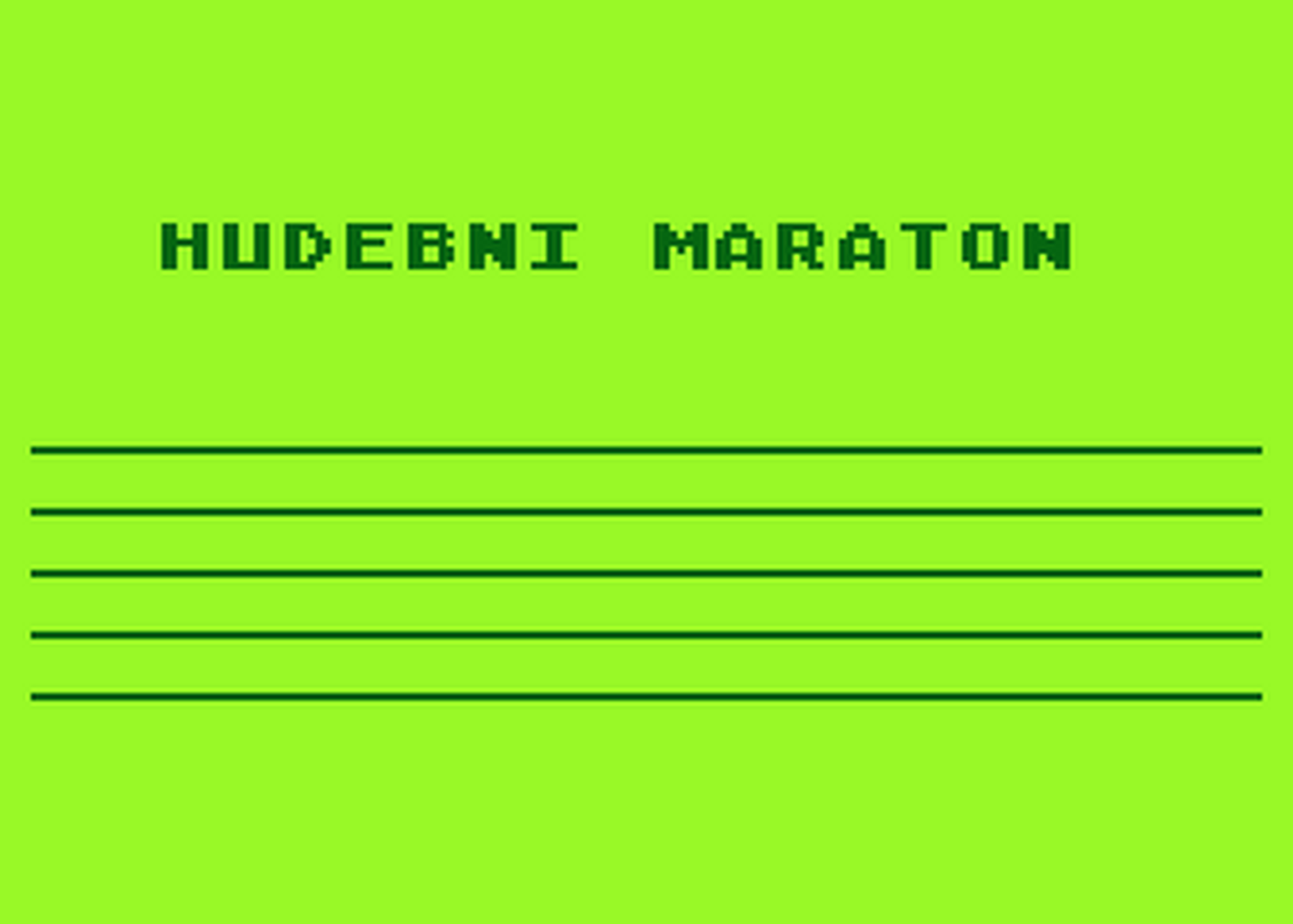 Atari GameBase Hudebni_Maraton NPI_Software 1987