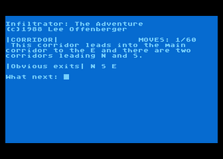 Atari GameBase Infiltrator_-_The_Adventure (No_Publisher) 1988