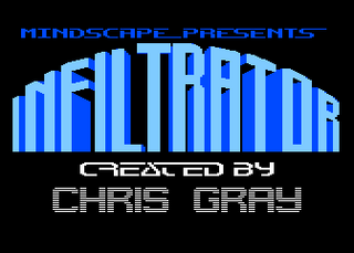 Atari GameBase Infiltrator Mindscape 1986