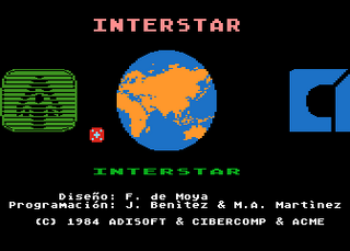 Atari GameBase Interstar Cibercomp_SA 1984