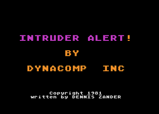 Atari GameBase Intruder_Alert! Dynacomp 1981