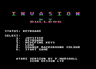Atari GameBase Invasion Bulldog_Software 1987