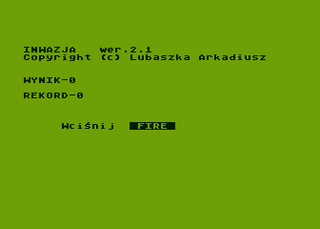 Atari GameBase Inwazja Sosnowiec 1988