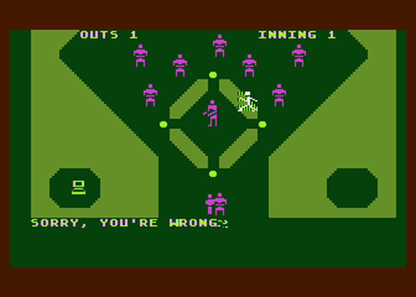 Atari GameBase IQ_Baseball Davka_Corporation 1983