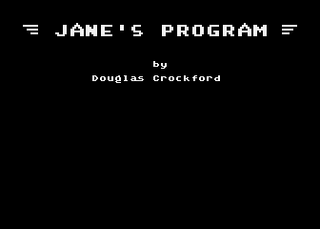 Atari GameBase Jane's_Program Atari_(USA)