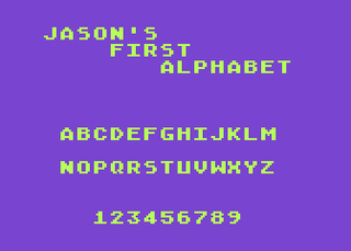 Atari GameBase Jason's_First_Alphabet (No_Publisher) 1983