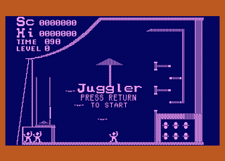 Atari GameBase Juggler ISDI 1982