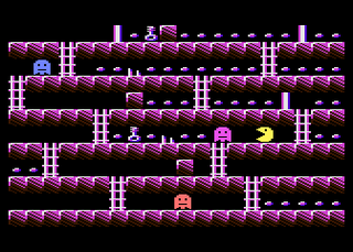 Atari GameBase Jump-Pac Zong 1984