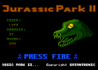 Atari GameBase Jurassic_Park_II Sikor_Soft 1997