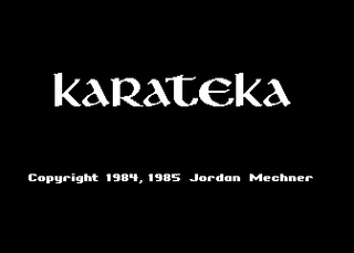 Atari GameBase Karateka Brøderbund_Software 1985
