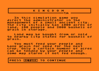 Atari GameBase Kingdom Atari_(USA) 1980