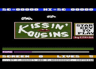 Atari GameBase Kissin'_Kousins English_Software 1985