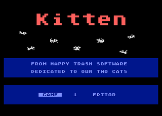 Atari GameBase Kitten Happy_Trash_Software 1986