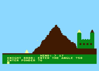 Atari GameBase Knight-Battle Hofacker_/_Elcomp_Publishing 1982