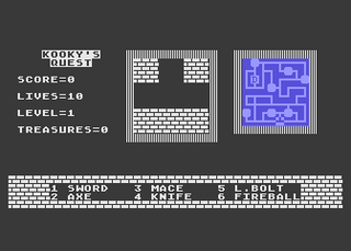 Atari GameBase Kooky's_Quest Antic 1985