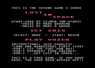 Atari GameBase Lost_In_Space 2015