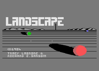 Atari GameBase Landscape (Unreleased) 1984