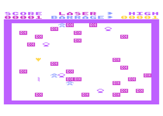 Atari GameBase Laser_Barrage Compute! 1982