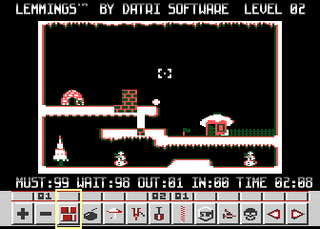 Atari GameBase Lemmings Datri_Software 1998