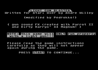 Atari GameBase Light_Gun_Blaster (No_Publisher) 1990