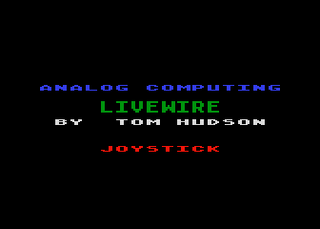Atari GameBase Livewire ANALOG_Computing 1983
