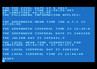 Atari GameBase Local_Sidereal_Time_And_Date Interface_Age 1977