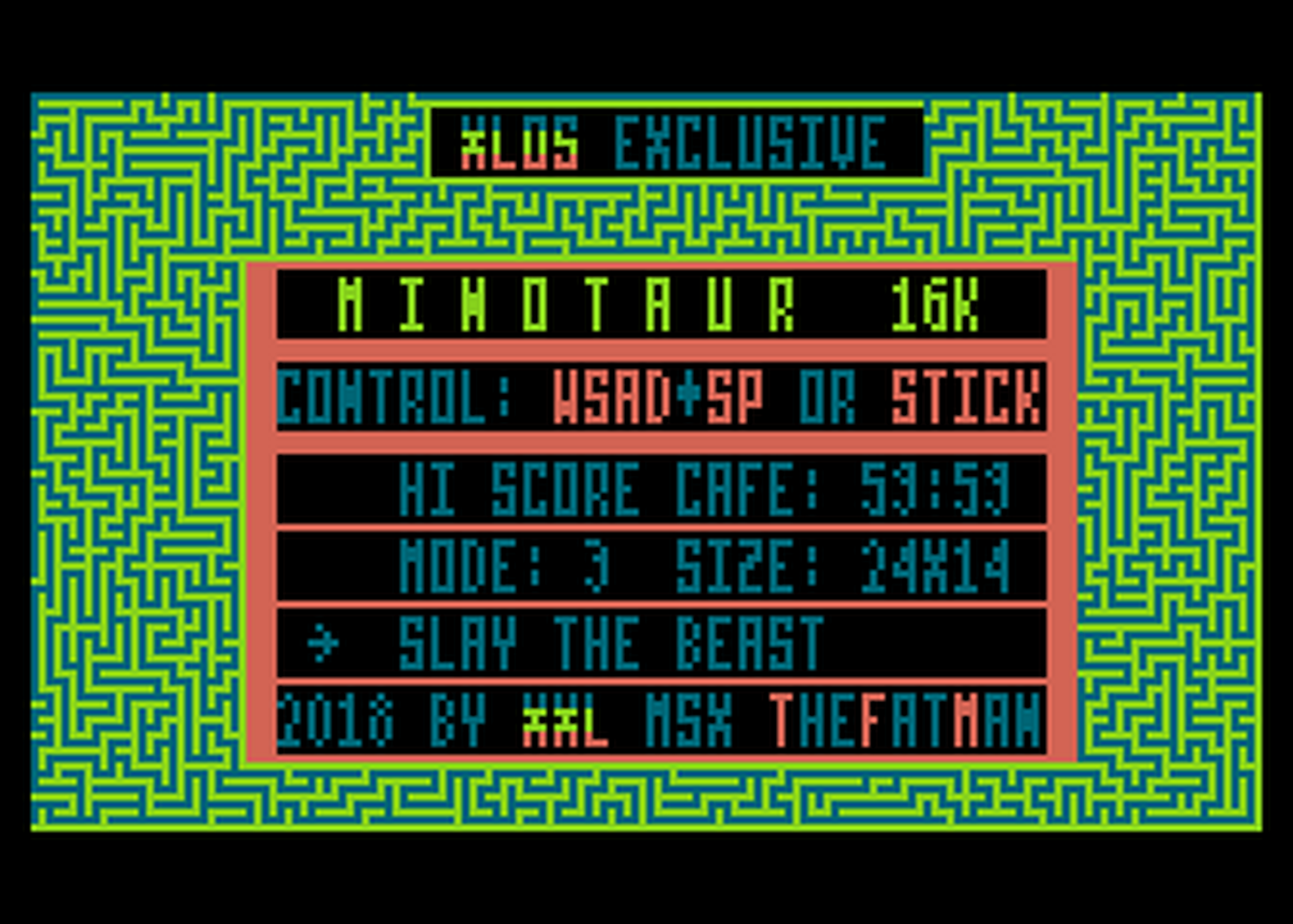 Atari GameBase Minotaur_16k 2018