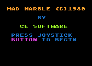 Atari GameBase Mad_Marble CE_Software 1980