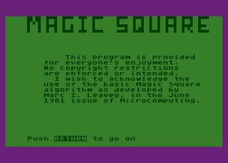 Atari GameBase Magic_Square Softswap 1982
