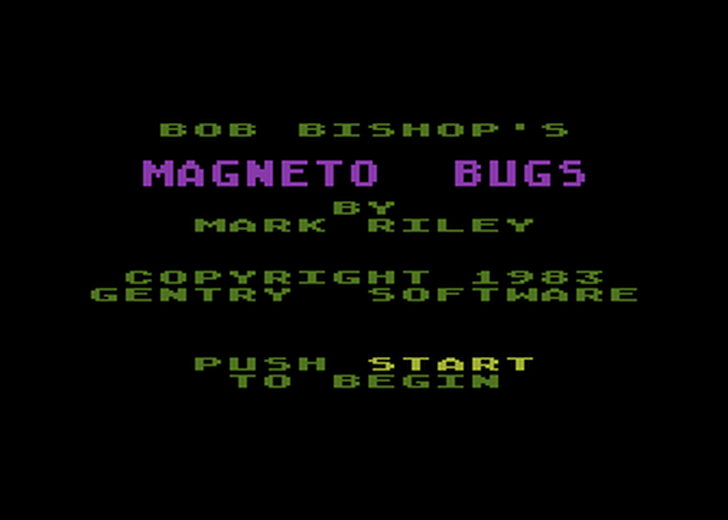 Atari GameBase Magneto_Bugs Gentry_Software 1983