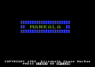 Atari GameBase Mankala APX 1982