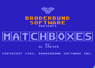 Atari GameBase Matchboxes Brøderbund_Software 1983