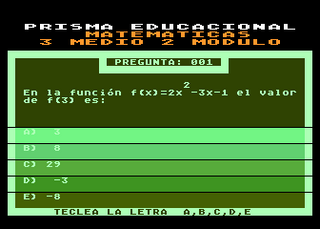 Atari GameBase Matematicas_-_3°_Medio_-_Modulo_2 Prisma 1990