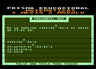 Atari GameBase Matematicas_-_3°_Medio_-_Modulo_2 Prisma 1990