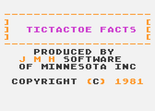 Atari GameBase Tic-Tac-Toe_Facts JMH_Software_of_Minnesota 1981