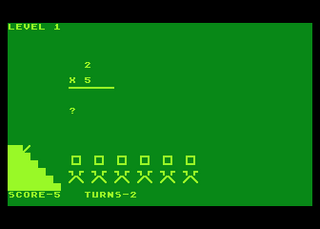 Atari GameBase Mathman Compute! 1982