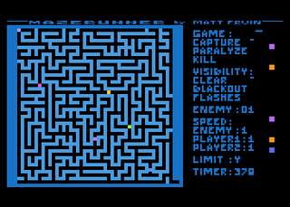 Atari GameBase Mazerunner ANALOG_Computing 1989