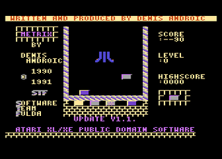 Atari GameBase Metrix (No_Publisher) 1990